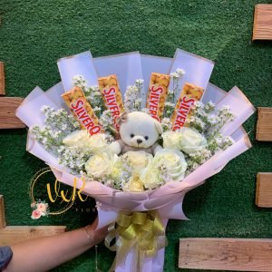 Bouquet Bunga Dan Boneka D2
